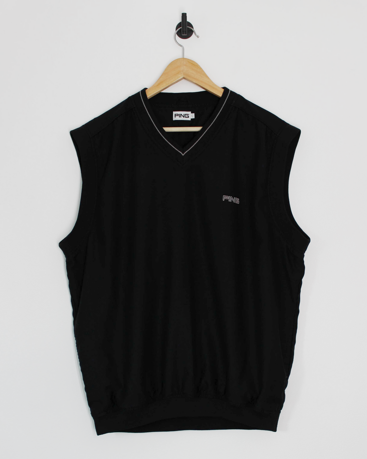 00s Ping Black Golf Vest (L)