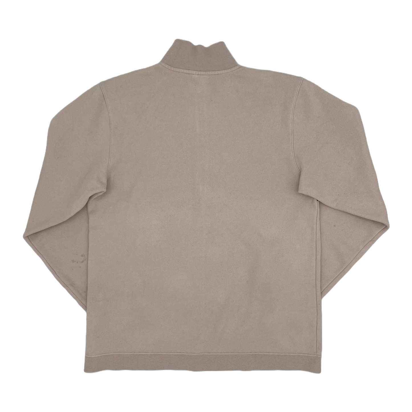 Nike Beige/Black Quarter Zip Jumper (S)