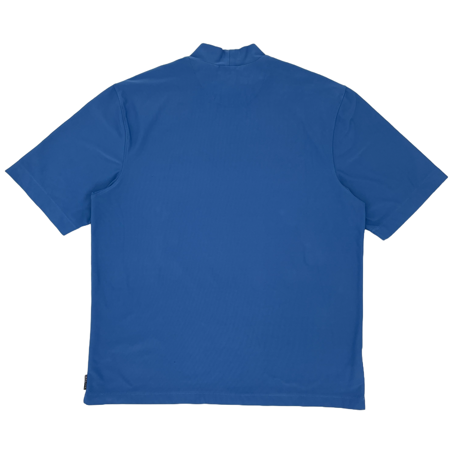 Nike Blue Mock Neck Golf Shirt (XL)