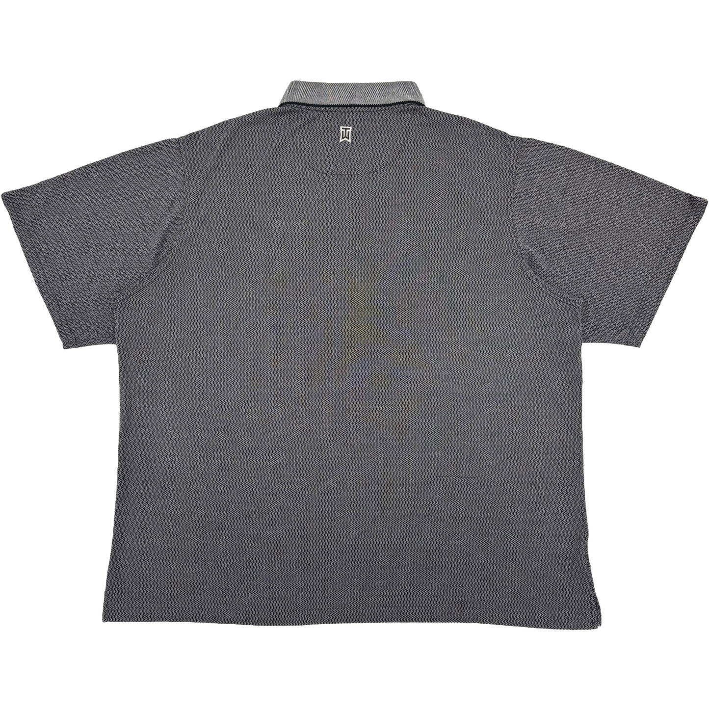 Nike Tiger Woods Black/Grey Patterned Polo-Shirt (XL)