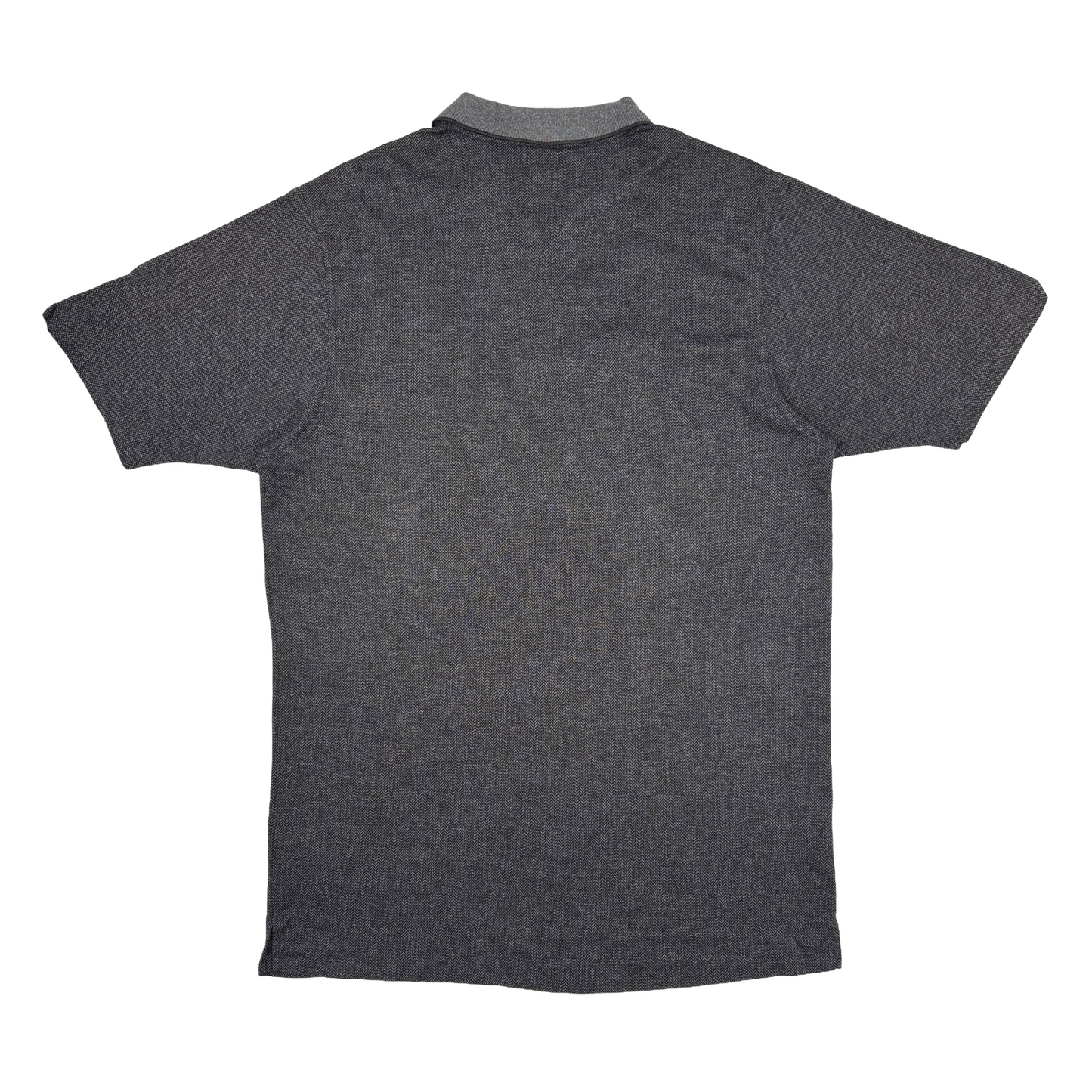 Nike Tiger Woods Grey Patterned Polo-Shirt (L)