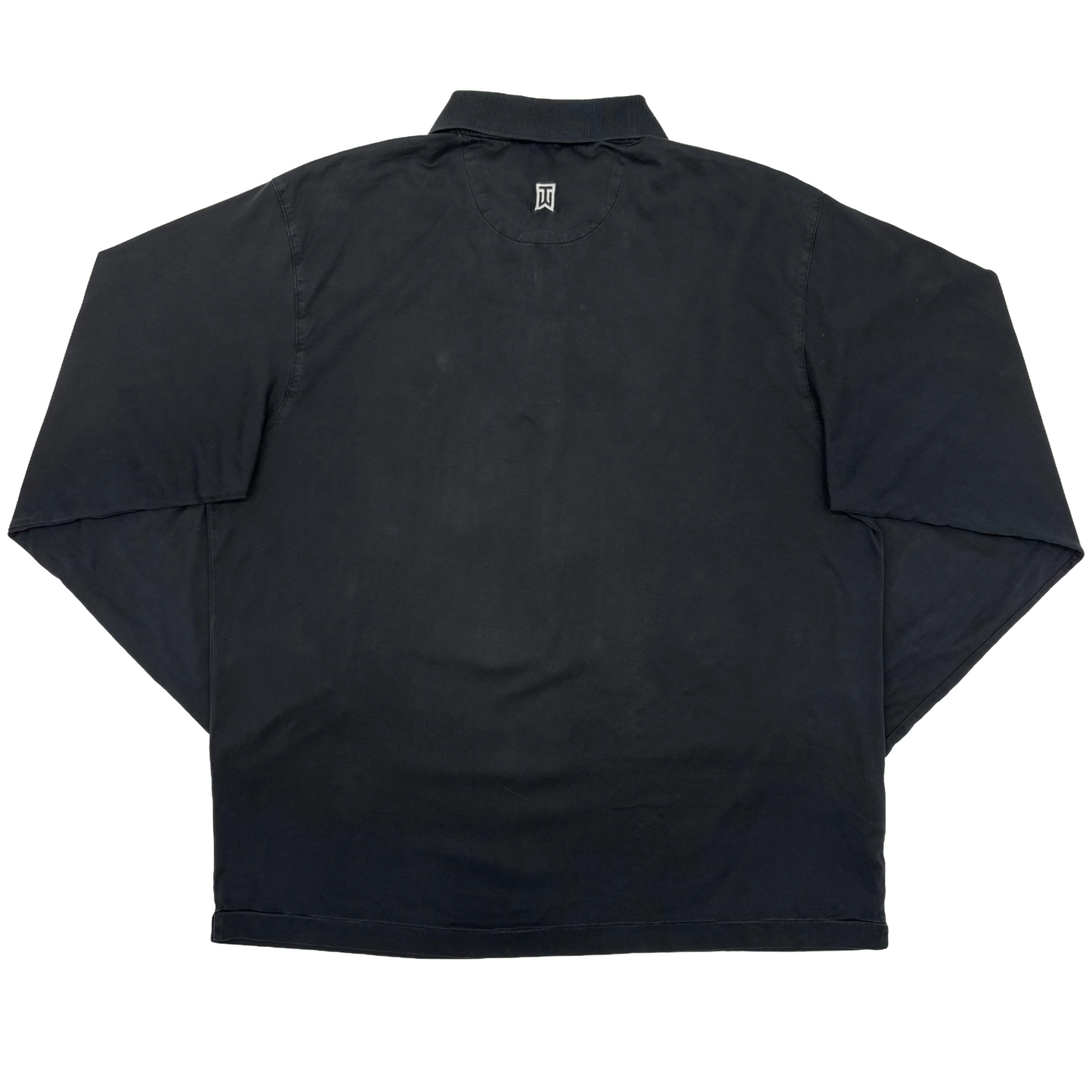 Nike Tiger Woods Black Long Sleeve Polo-Shirt (L)