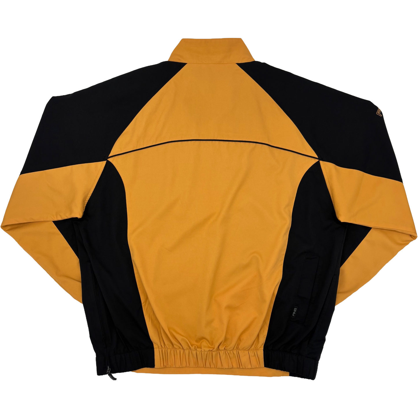 Ping ‘World Golf Championships’ Yellow/Black Quarter Zip Jacket (L)