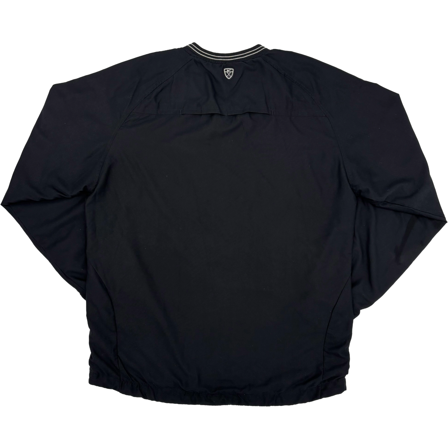 Nike Black/White V-Neck Windbreaker (M)