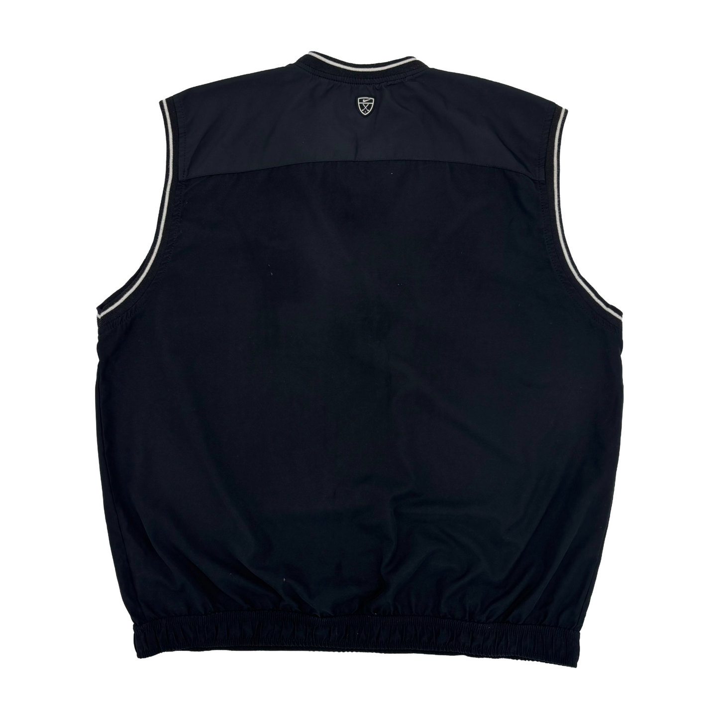 Nike Black/White Golf Vest (XL)