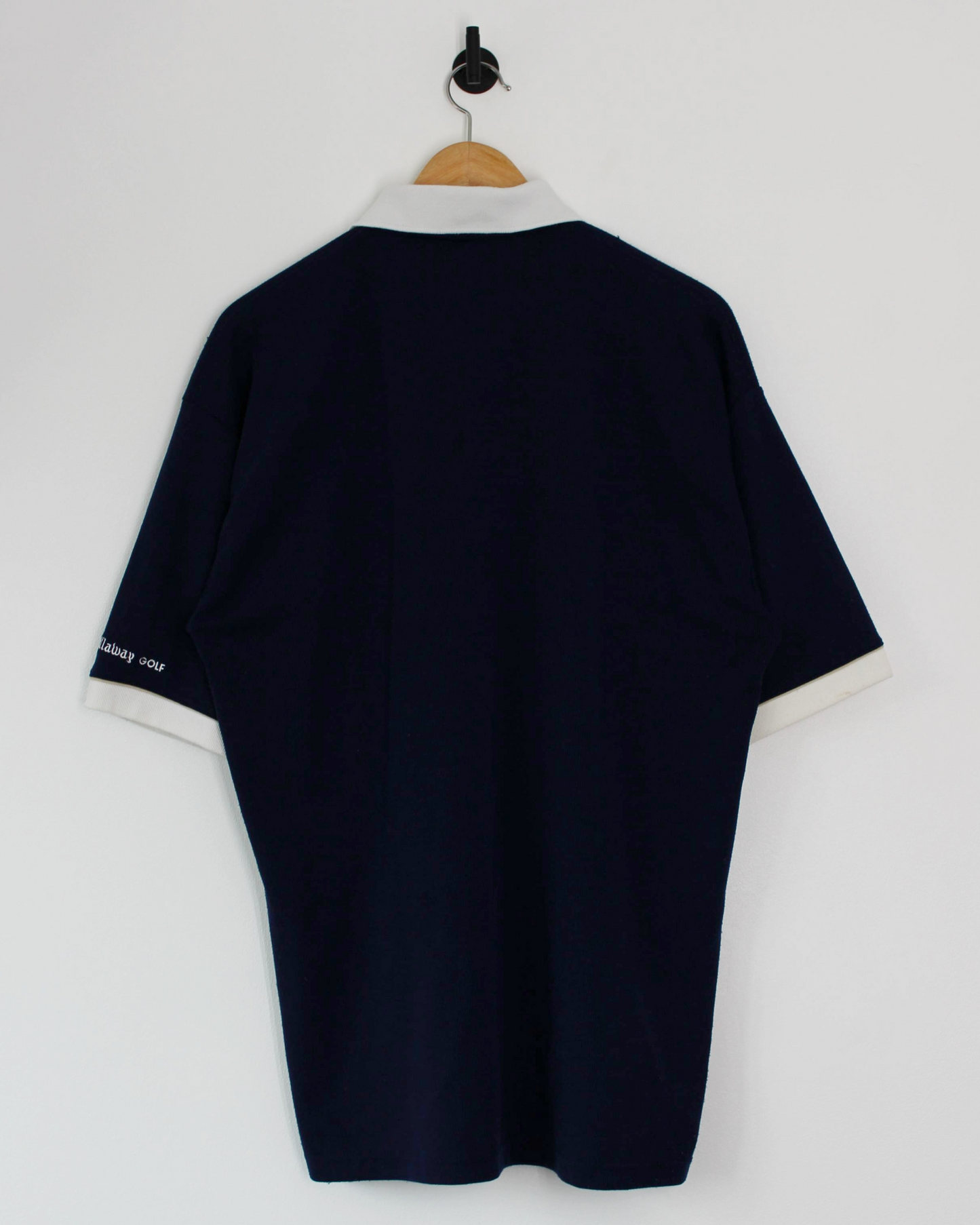 90s Callaway USA Collection Navy/White Polo-Shirt (L)