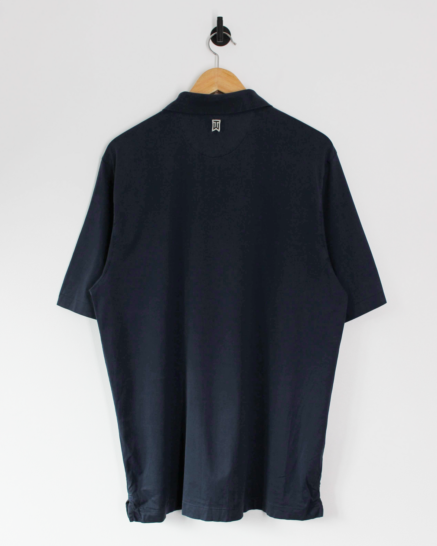 00s Nike Tiger Woods Navy Polo-Shirt (L)