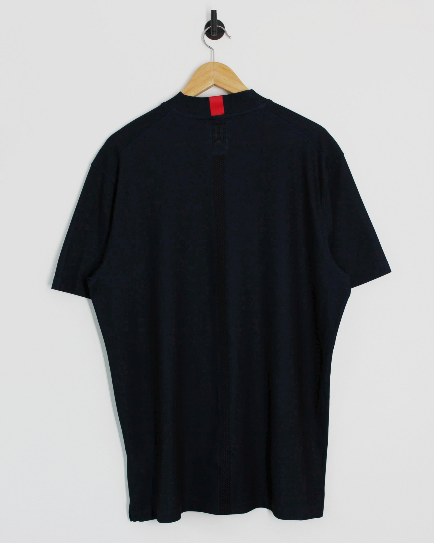Modern Nike Tiger Woods Mock Navy Neck Golf Shirt (L)