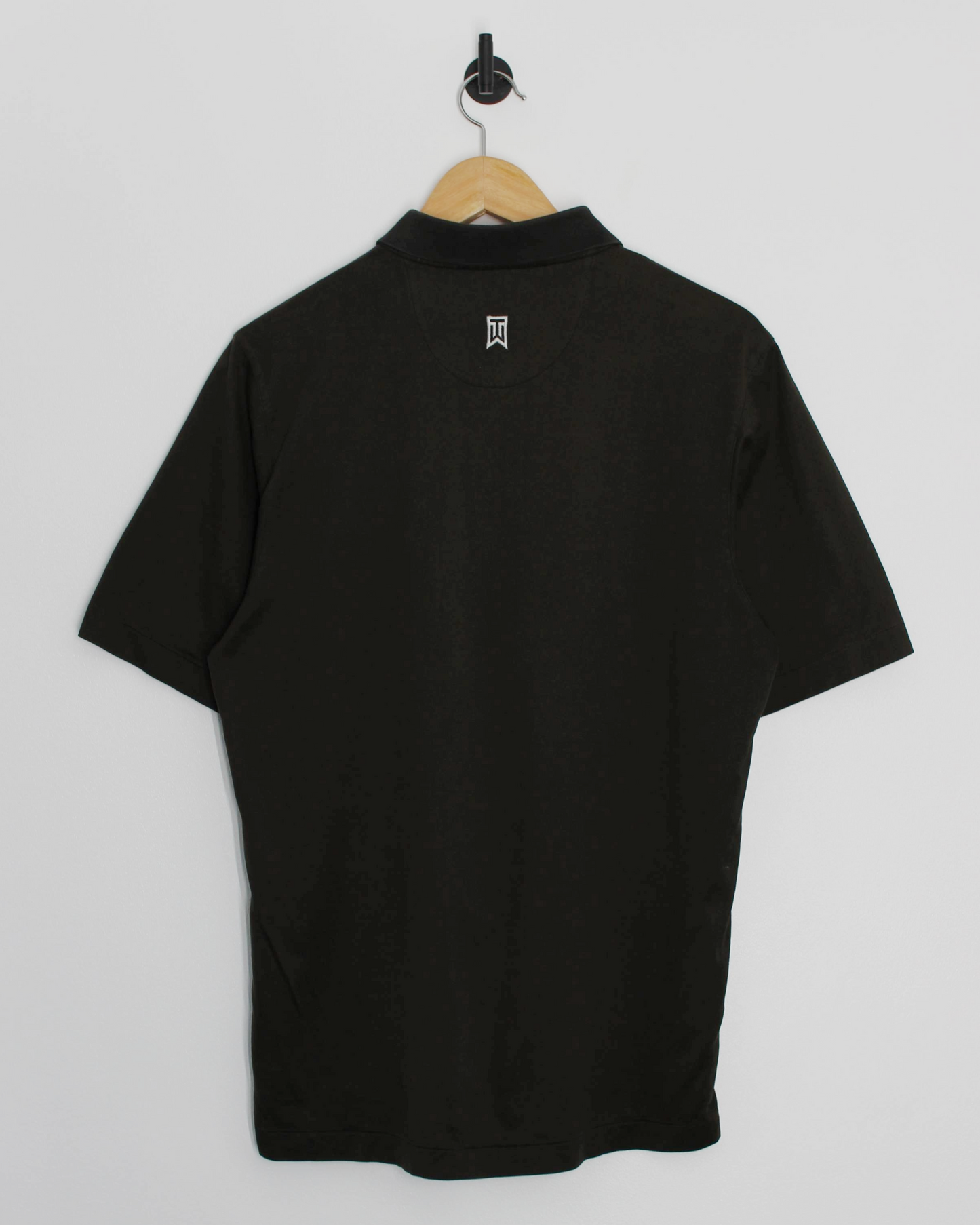 00s Tiger Woods Black Polo-Shirt (S)