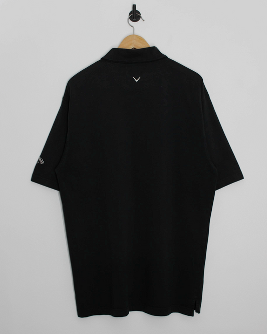 00s Callaway Black Polo-Shirt (XL)