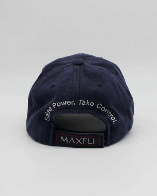 90s Maxfli Revolution Navy/Beige Cap