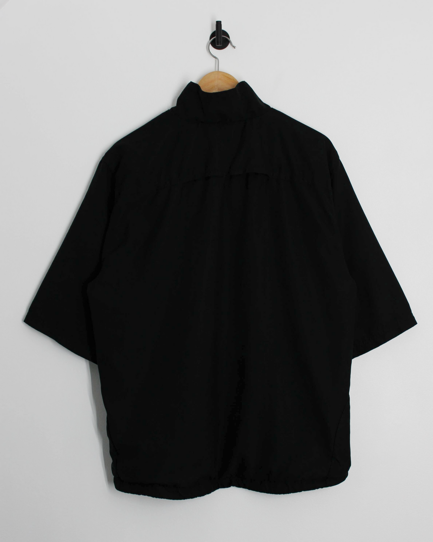 00s Nike Black Short Sleeve Windbreaker (L)