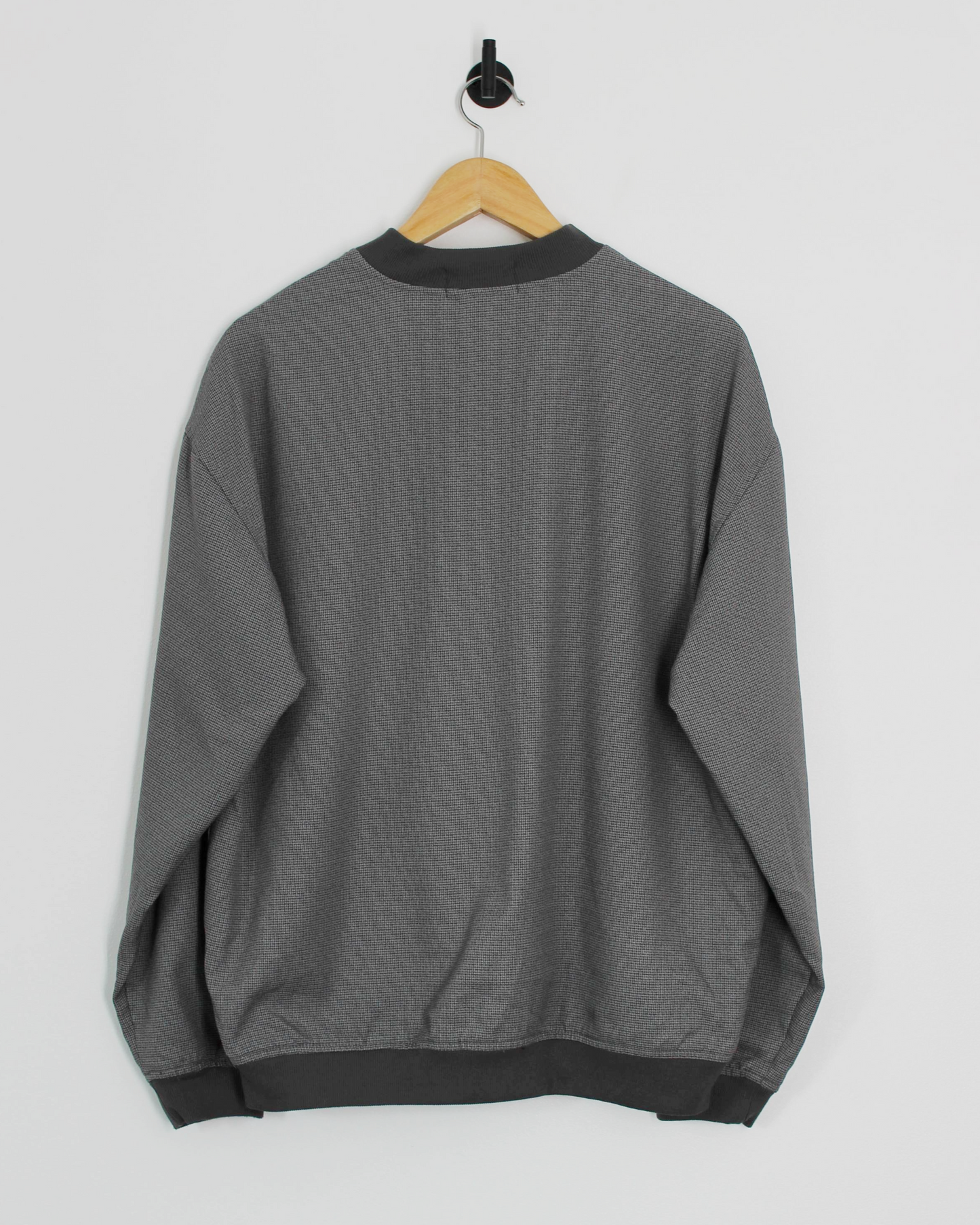 90s Ashworth Grey Woven Windbreaker (S)