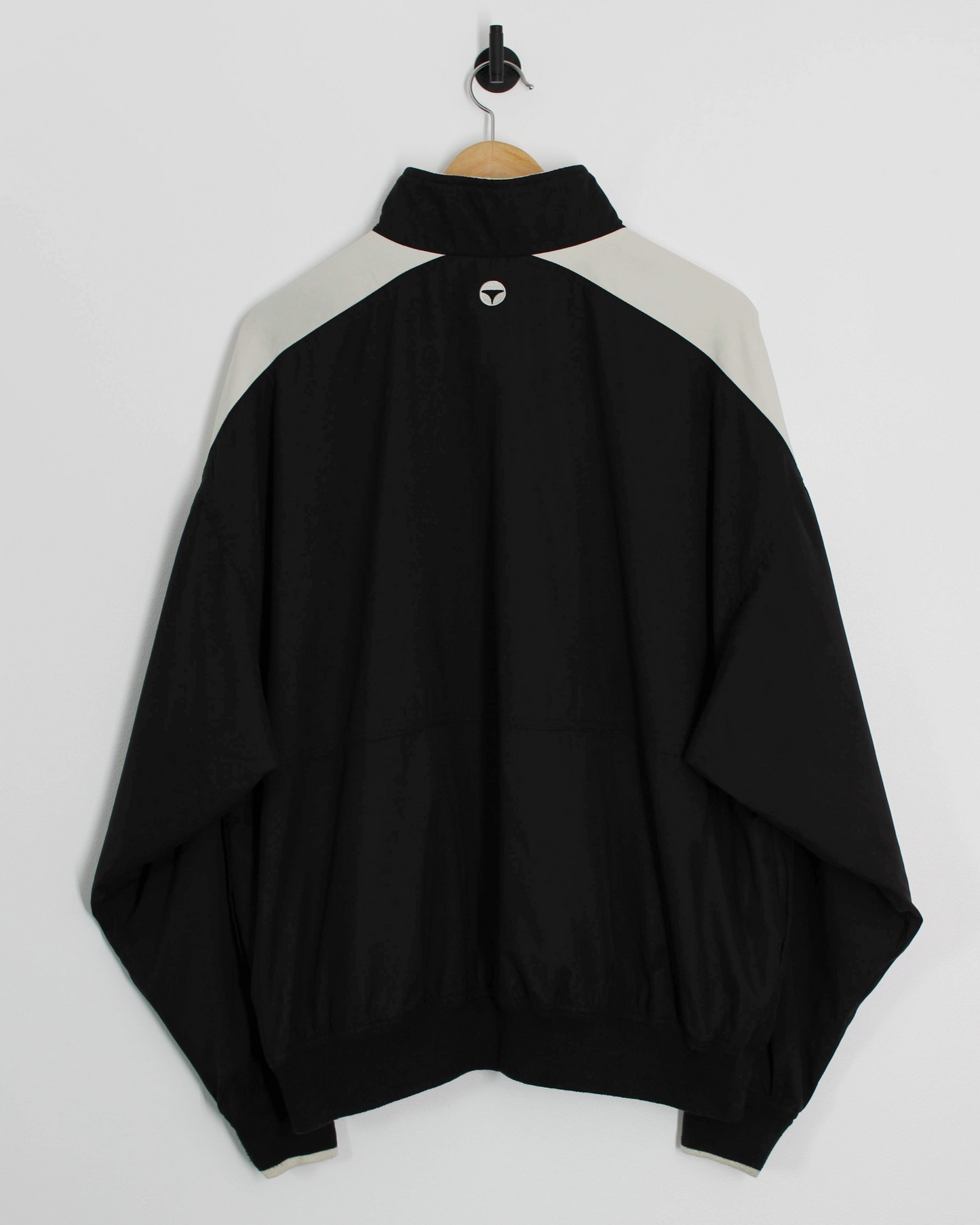 90s TaylorMade Black/White Quarter Zip Jacket (L)