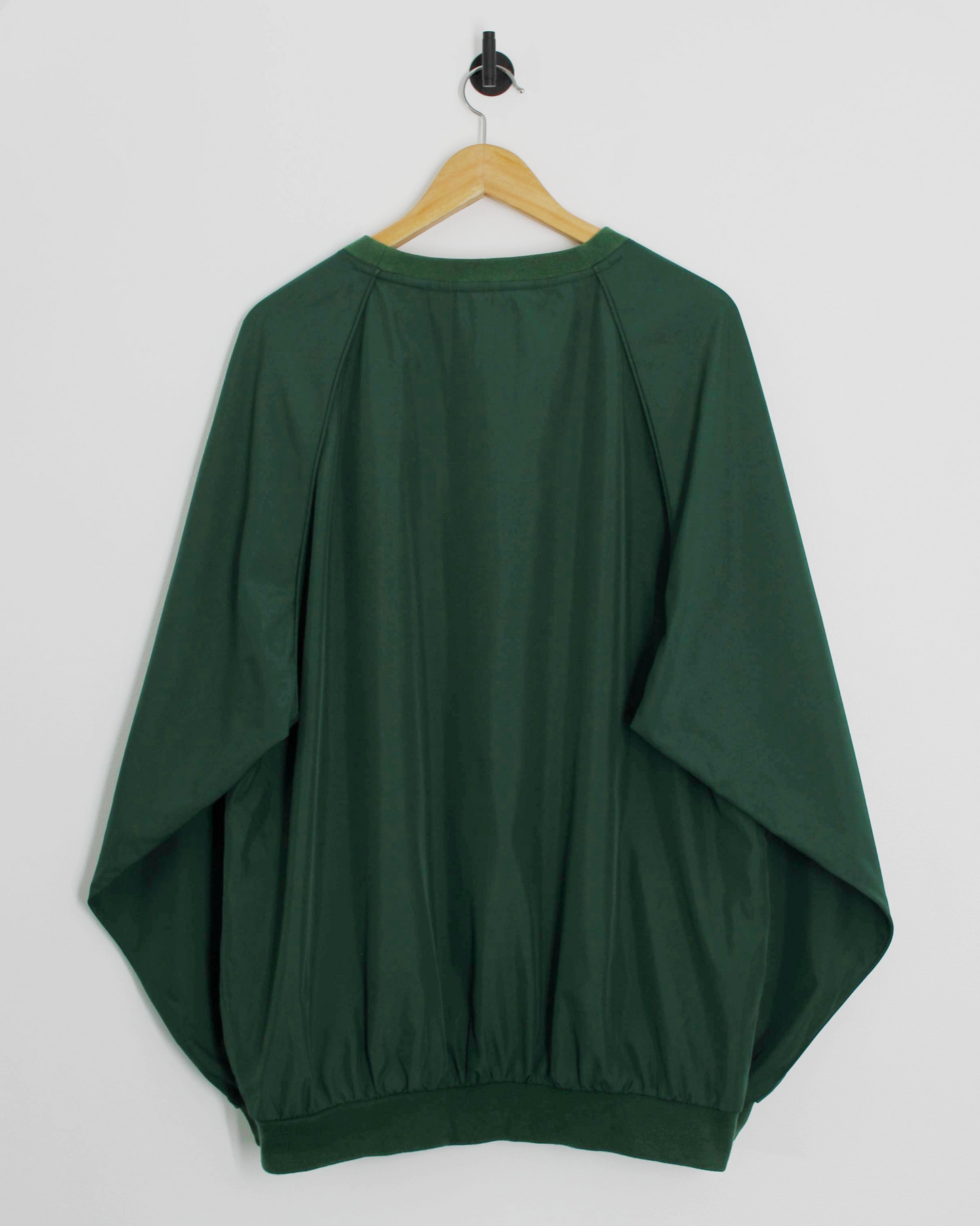 90s Official Masters Slazenger Green Crewneck Windbreaker (L)