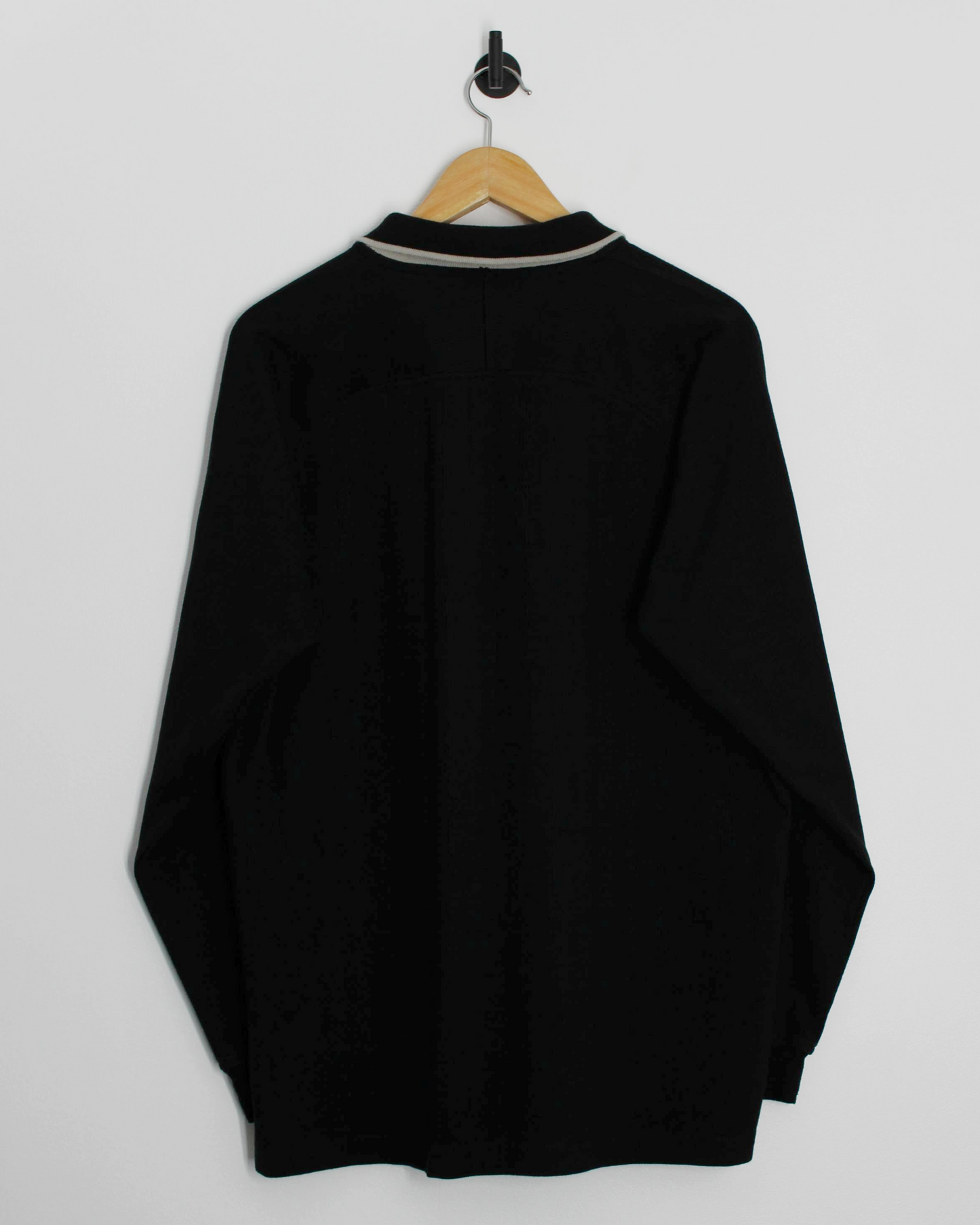00s Ping Long Sleeve Black Polo-Shirt (L)