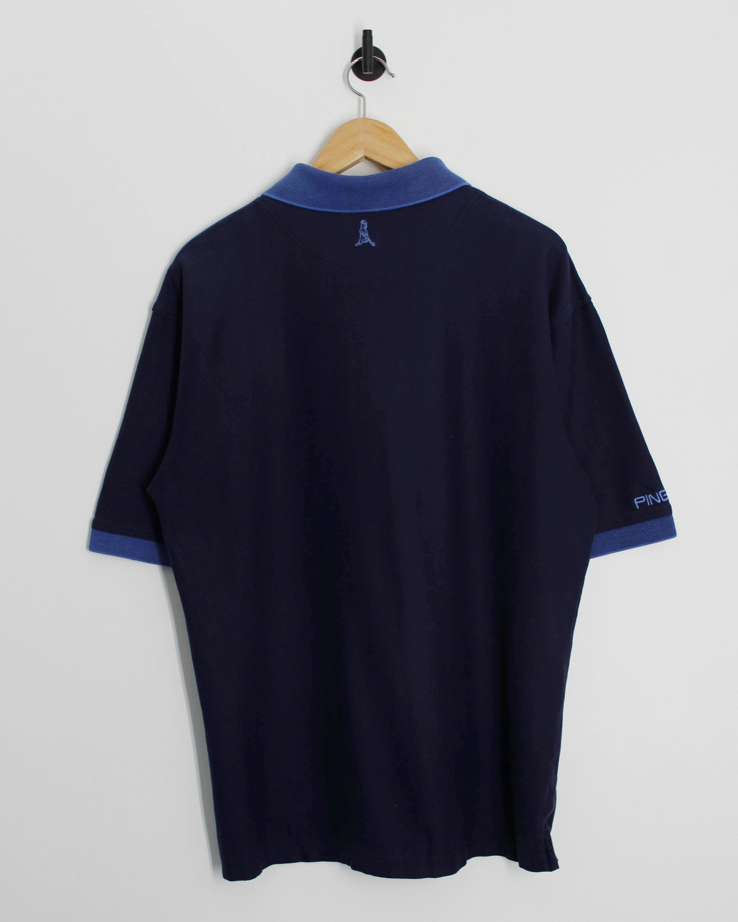 00s Ping Navy/Blue Polo-Shirt (L)