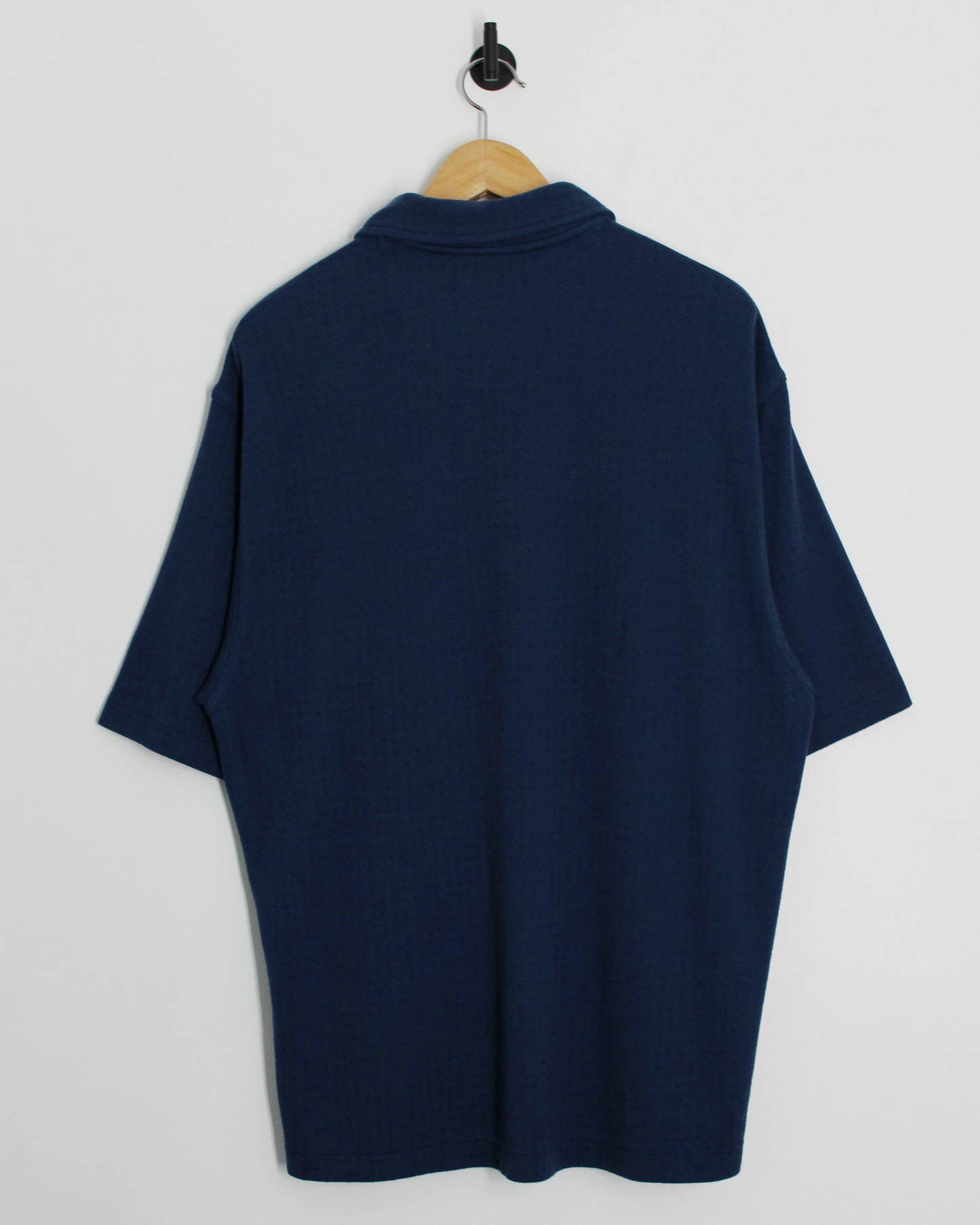 00s Nike Tiger Woods Pebble Beach Navy Polo-Shirt (L)