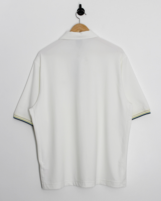 00s Nike White Nike-Fit Polo with Tags (L)
