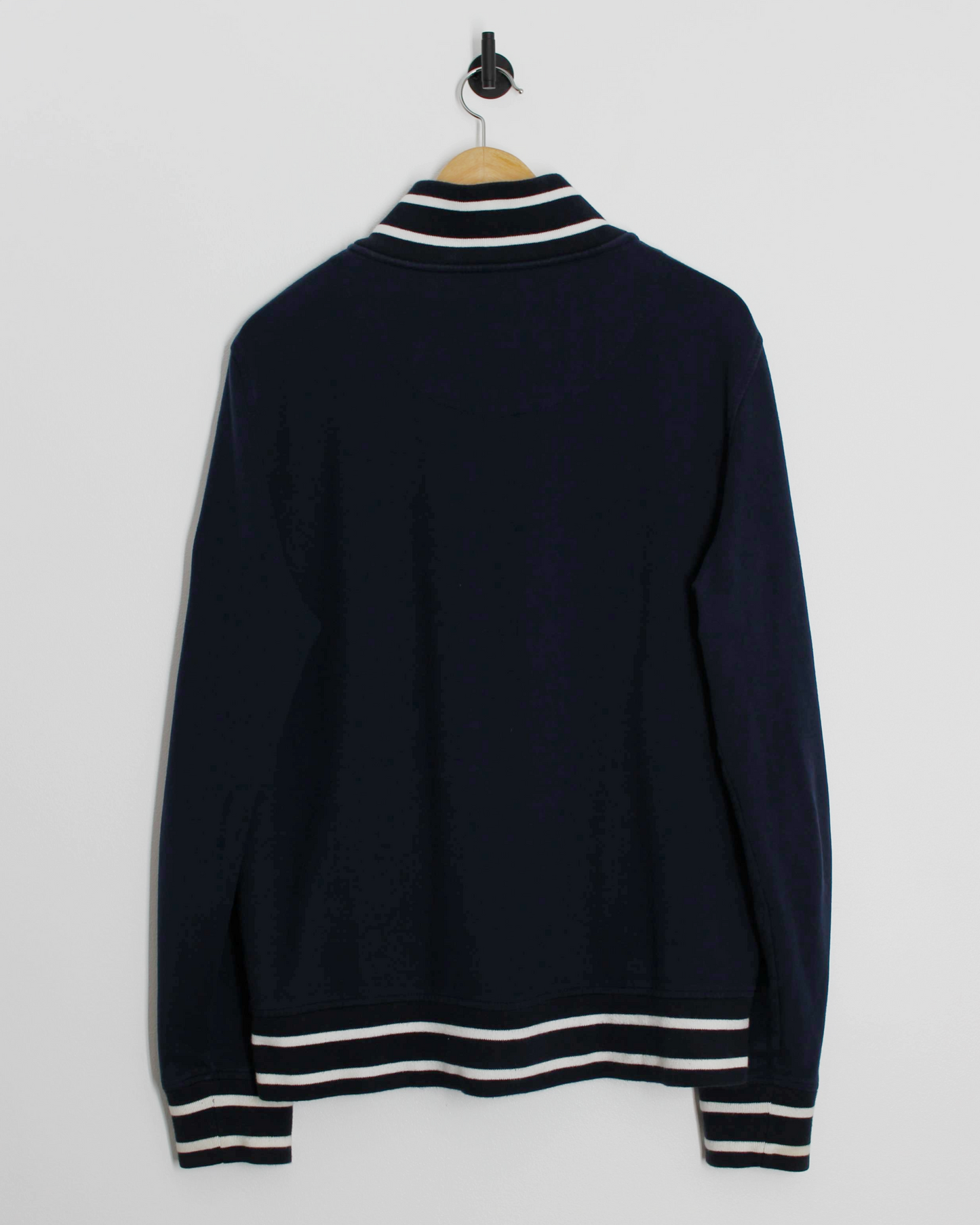 FootJoy Heritage Collection Navy/White Full Zip Sweatshirt (L)