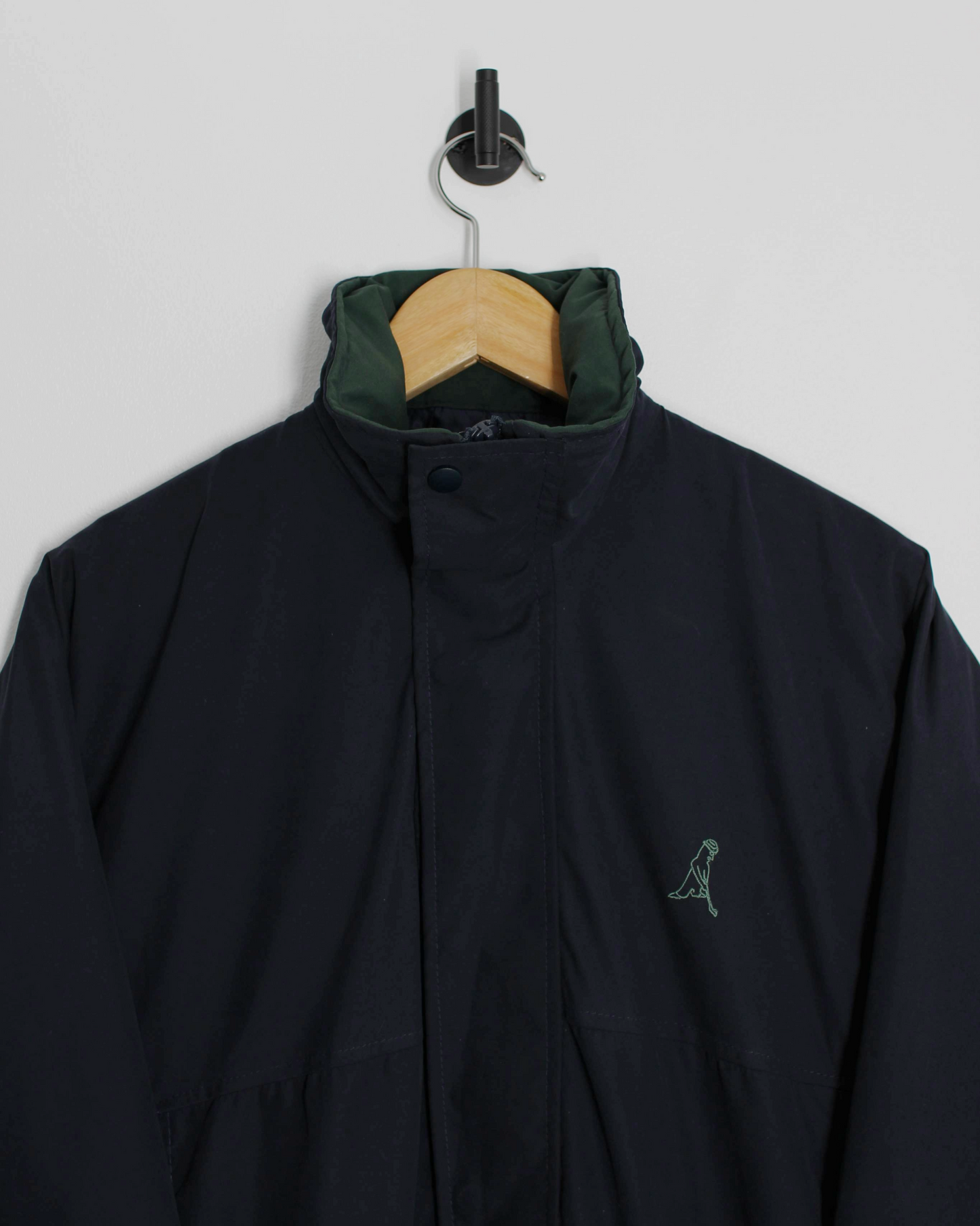 90s Ping Navy/Green Full Zip Jacket (XS)