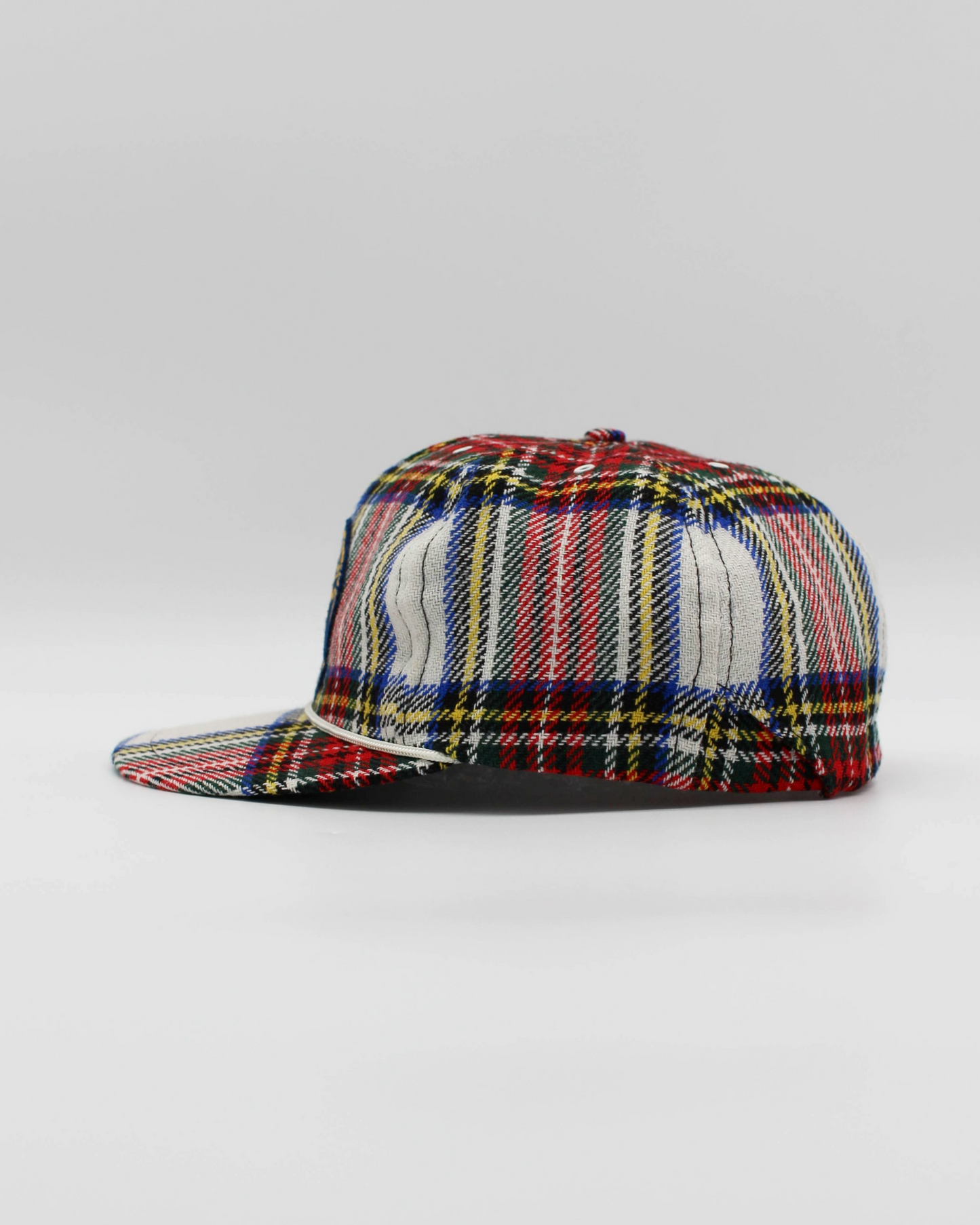 90s St Andrews Red Tartan Cap (XL)
