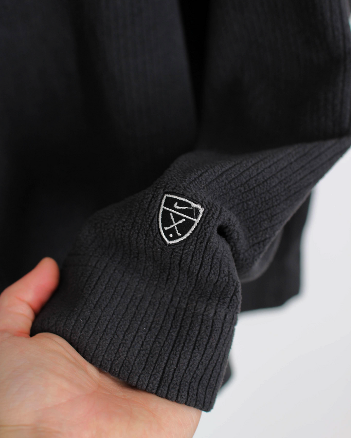 00s Nike Tiger Woods Ribbed V-Neck Sweatshirt (XL)