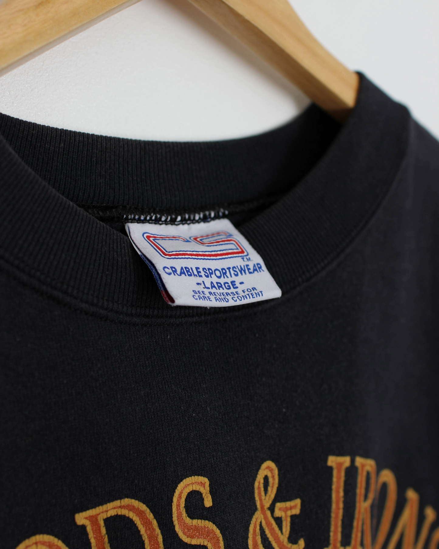 90s ‘Woods & Irons Society’ Crewneck Sweatshirt (M)