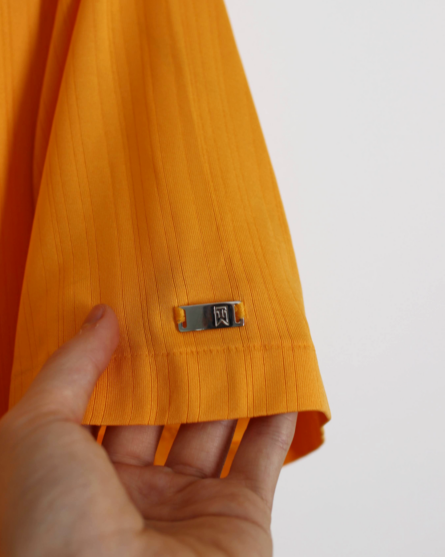00s Nike Tiger Woods Orange Polo-Shirt (M)