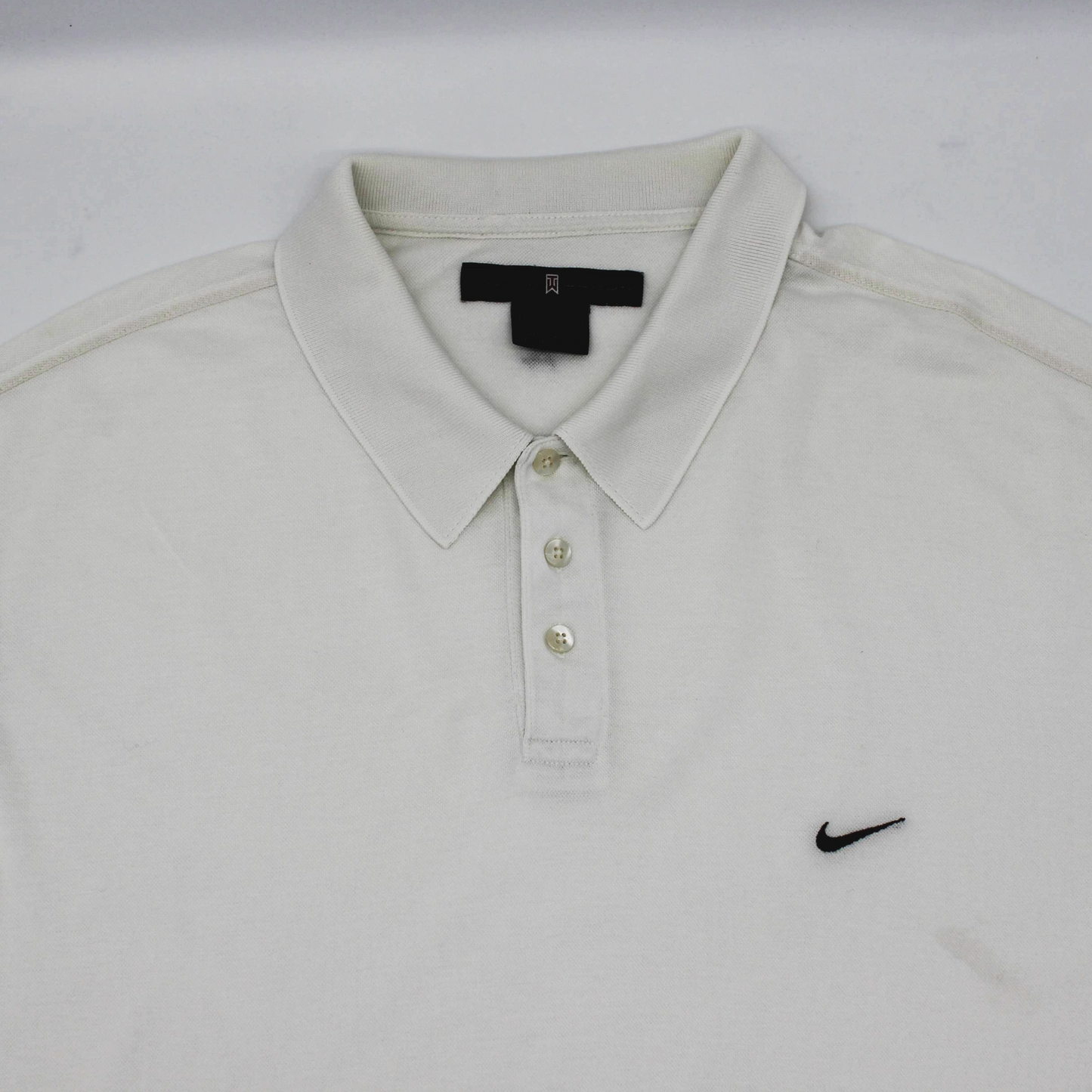 Nike Tiger Woods White Polo-Shirt (XL)