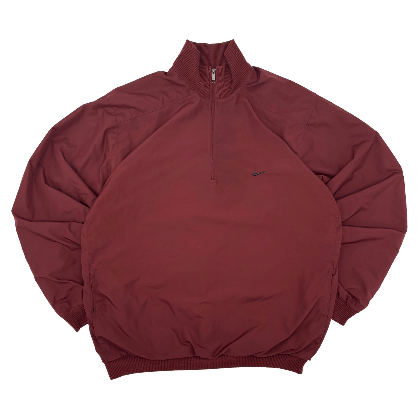 Nike Reversible Red Jumper/Windbreaker Quarter Zip (M)