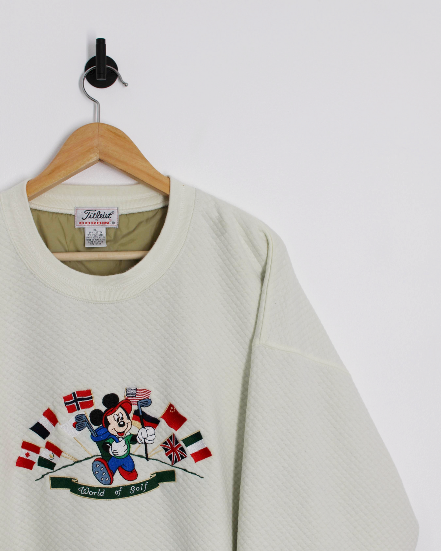 90s Titleist Walt Disney ‘World of Golf’ Crewneck Sweatshirt (XL)
