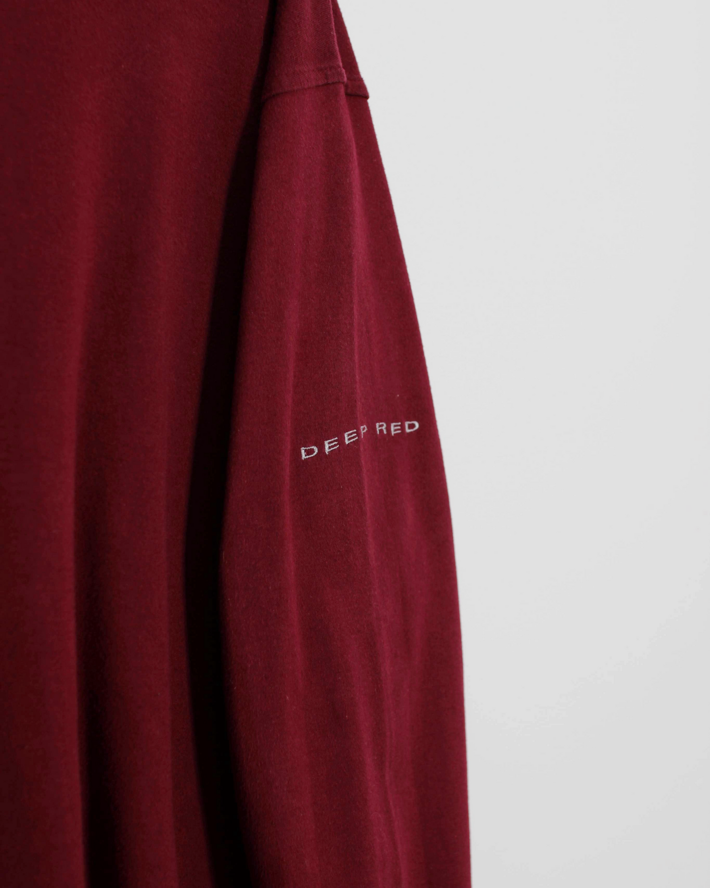 00s Wilson ‘Deep Red’ Turtle Neck Long Sleeve Golf Shirt (XL)