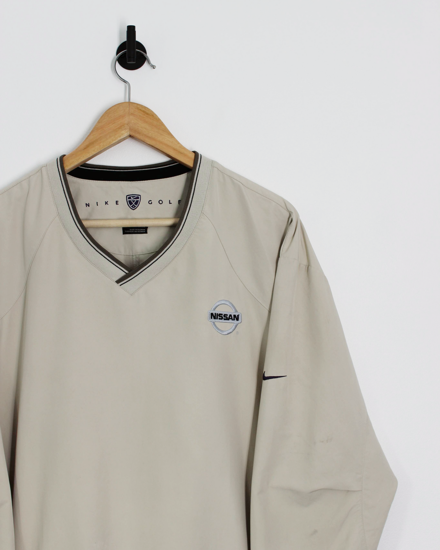 00s Nike x Nissan V-Neck Windbreaker (L)
