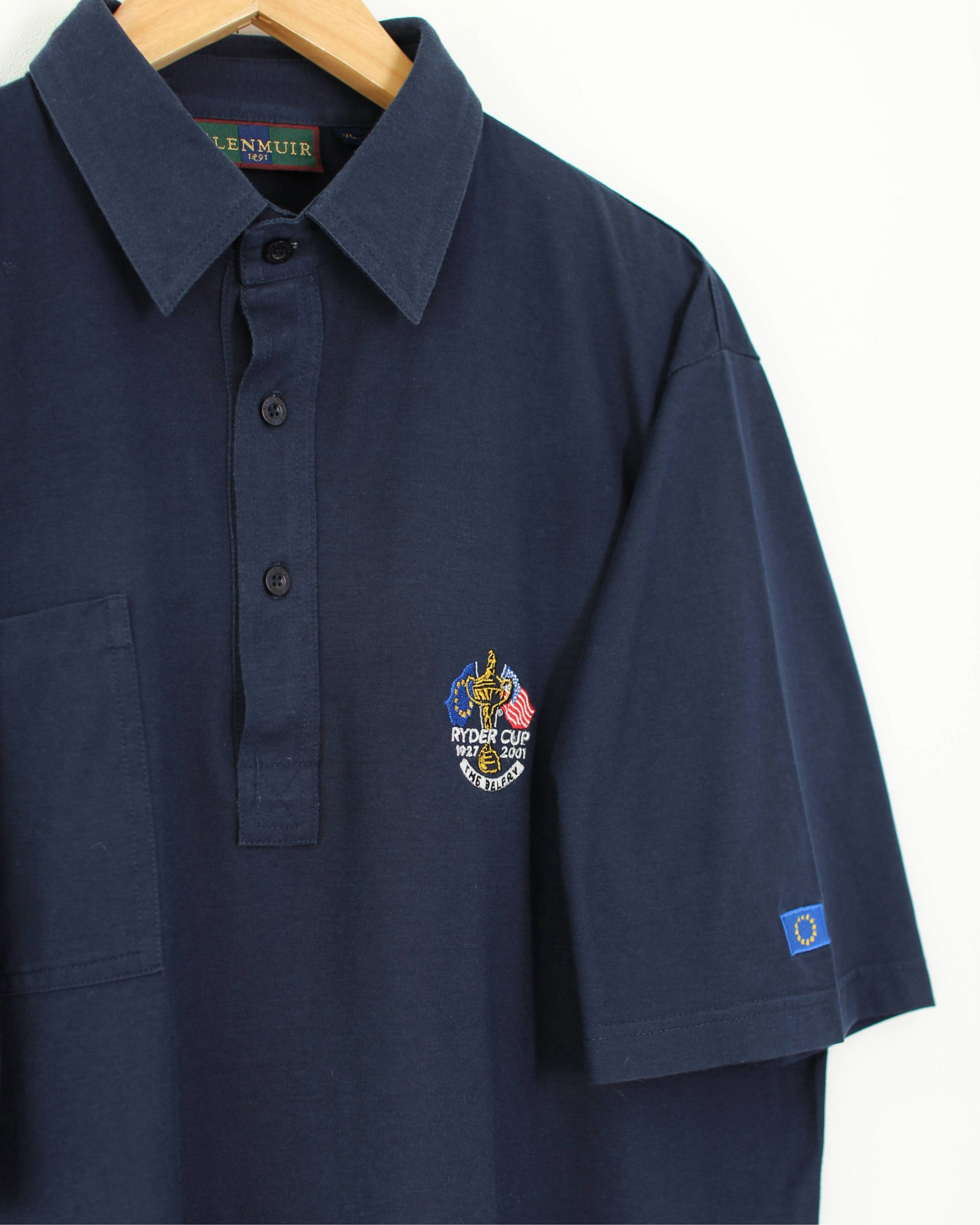 2001 Ryder Cup Glenmuir Navy Polo-Shirt (XL)
