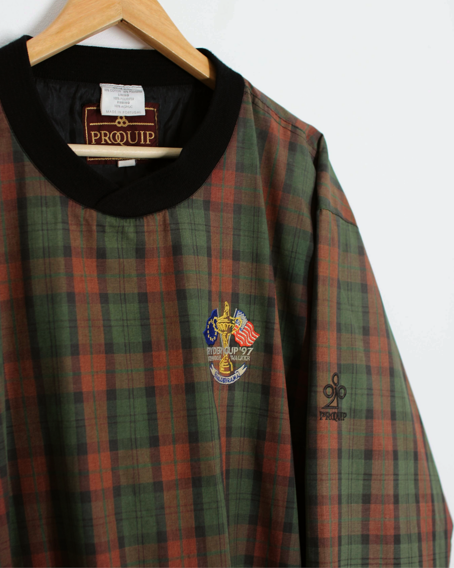 1997 Ryder Cup Tartan Windbreaker (L/XL)