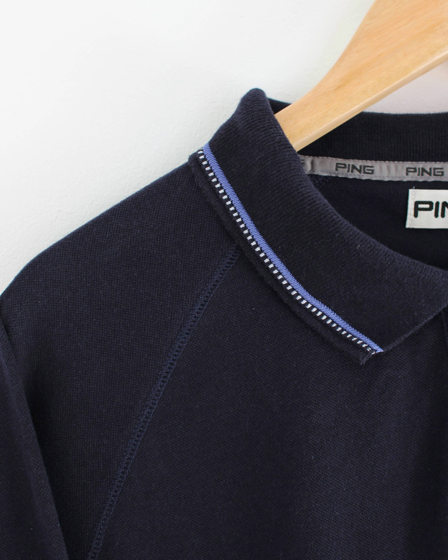 90s Ping Long Sleeve Polo-Shirt (XL)