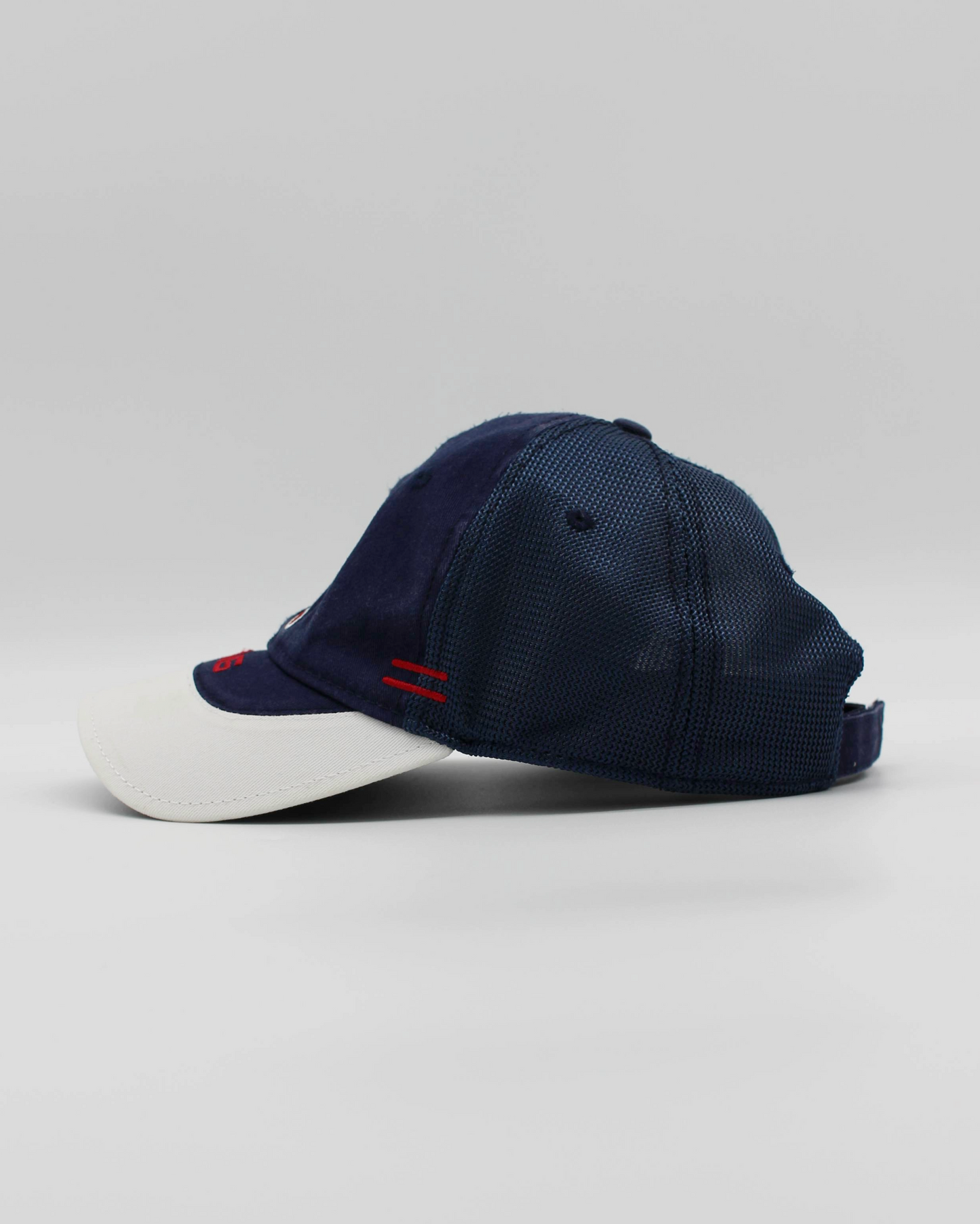 00s Ping Navy ‘Ping Man’ Logo Cap (S)