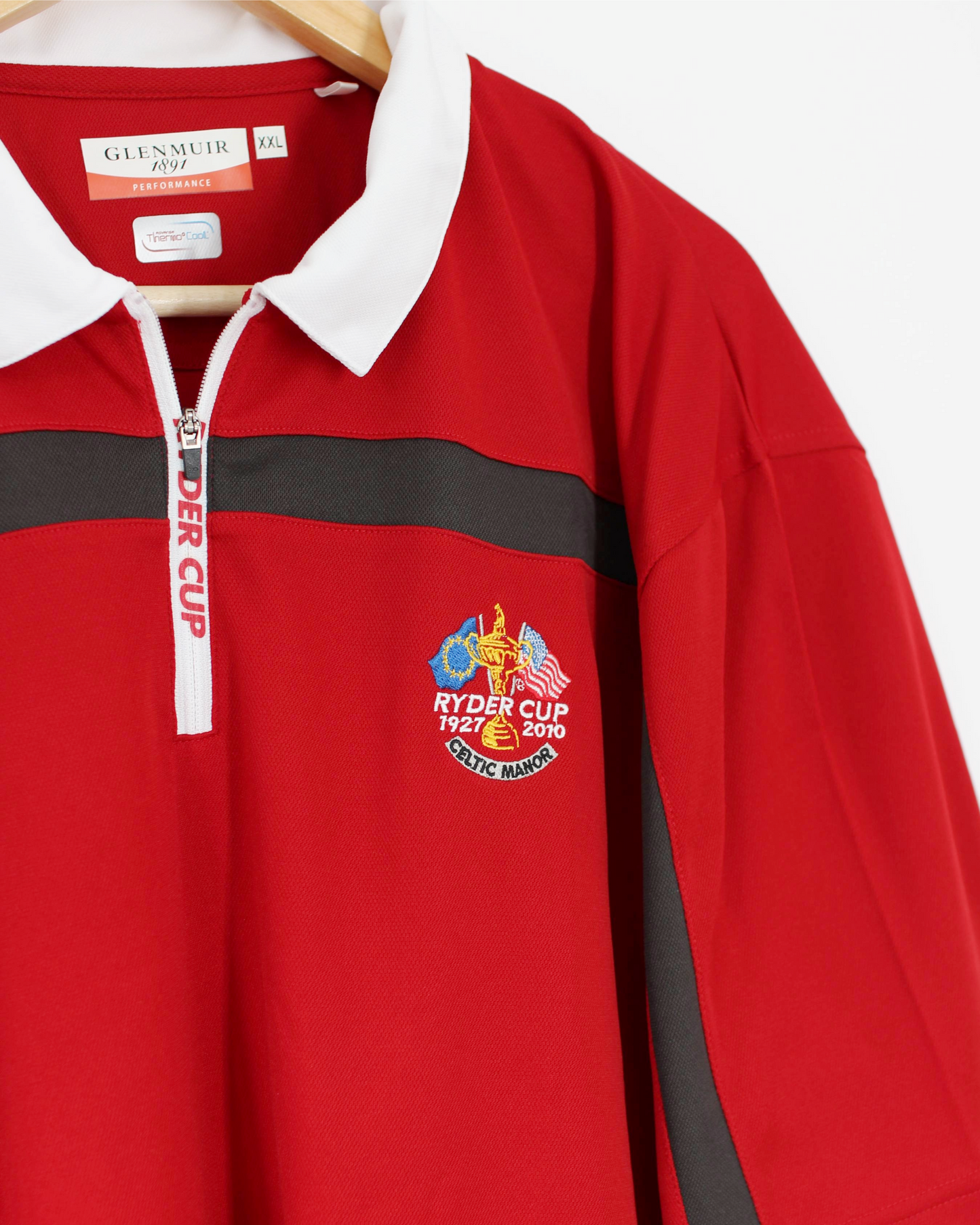 2010 Ryder Cup Glenmuir Red Polo-Shirt (XXL)