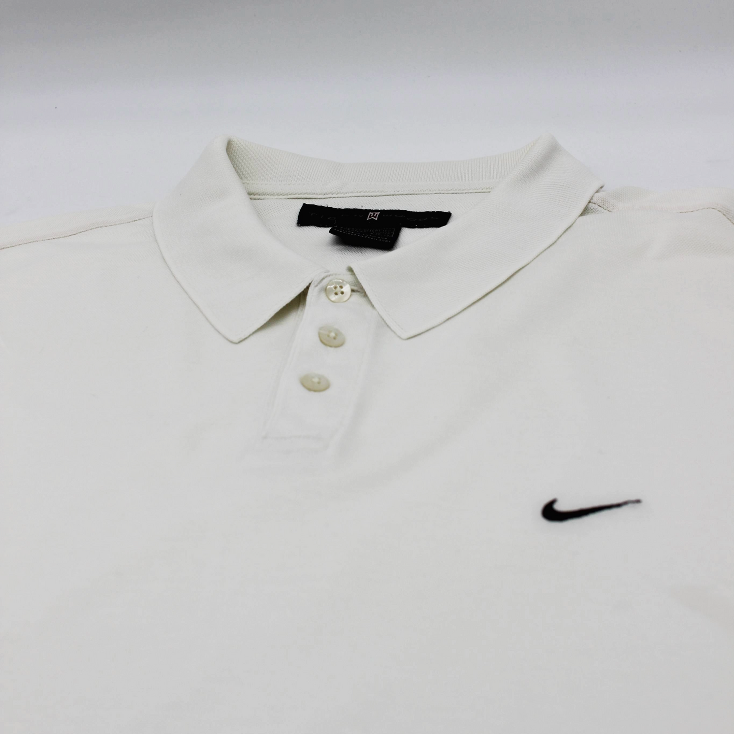 Nike Tiger Woods White Polo-Shirt (XL)