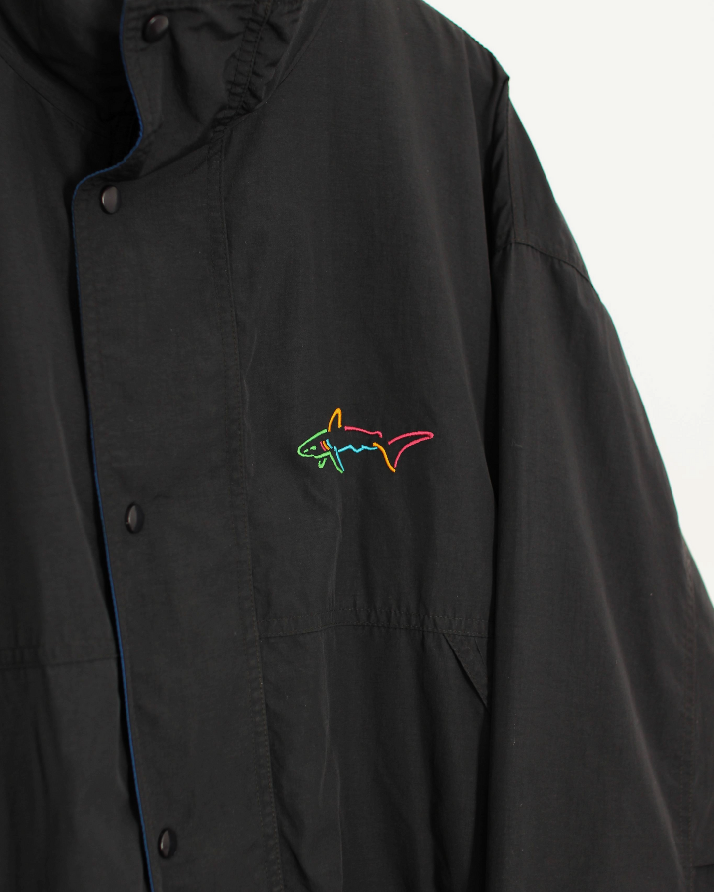90s Greg Norman Full Zip Black/Blue Jacket (L)