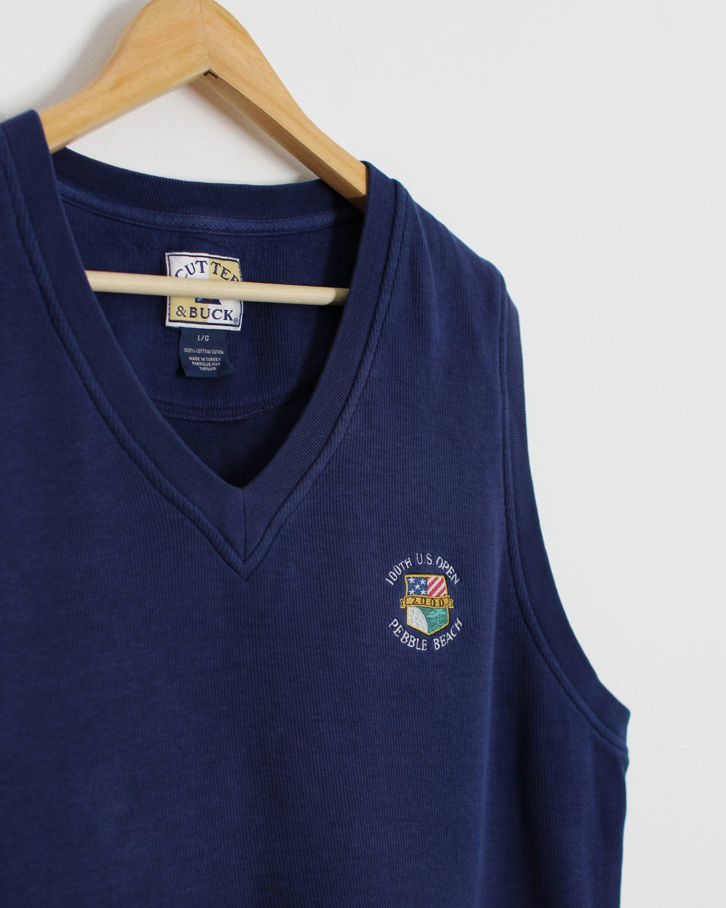 2000 US Open Pebble Beach V-Neck Vest (L)