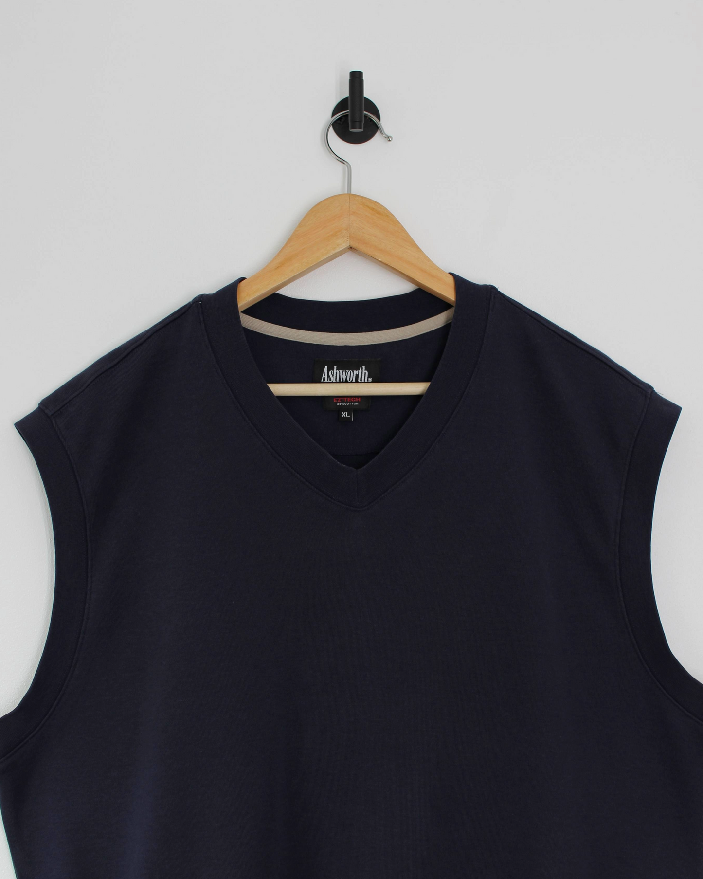 Ashworth EZ-Tech Navy Cotton Golf Vest (XL)