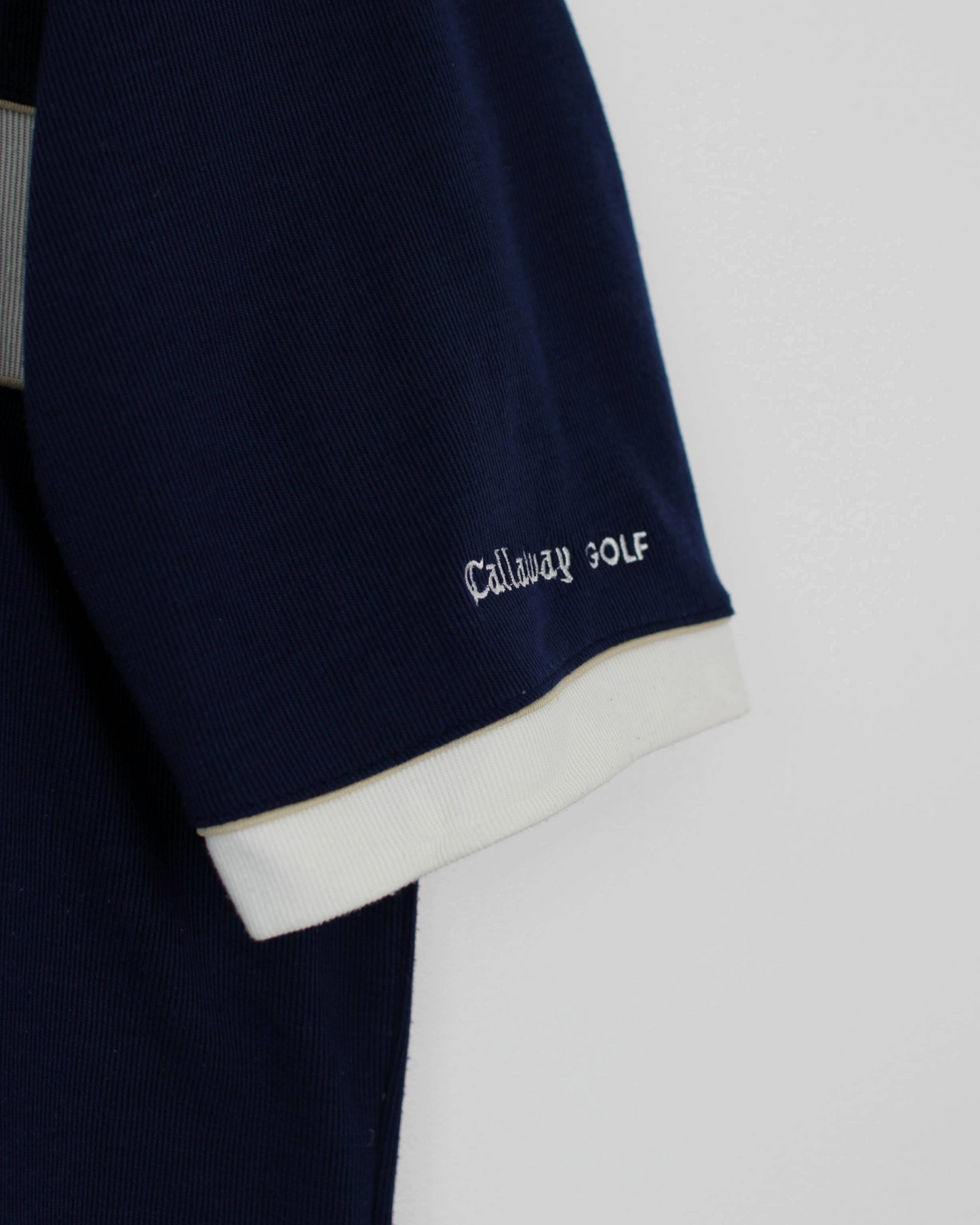 90s Callaway USA Collection Navy/White Polo-Shirt (L)