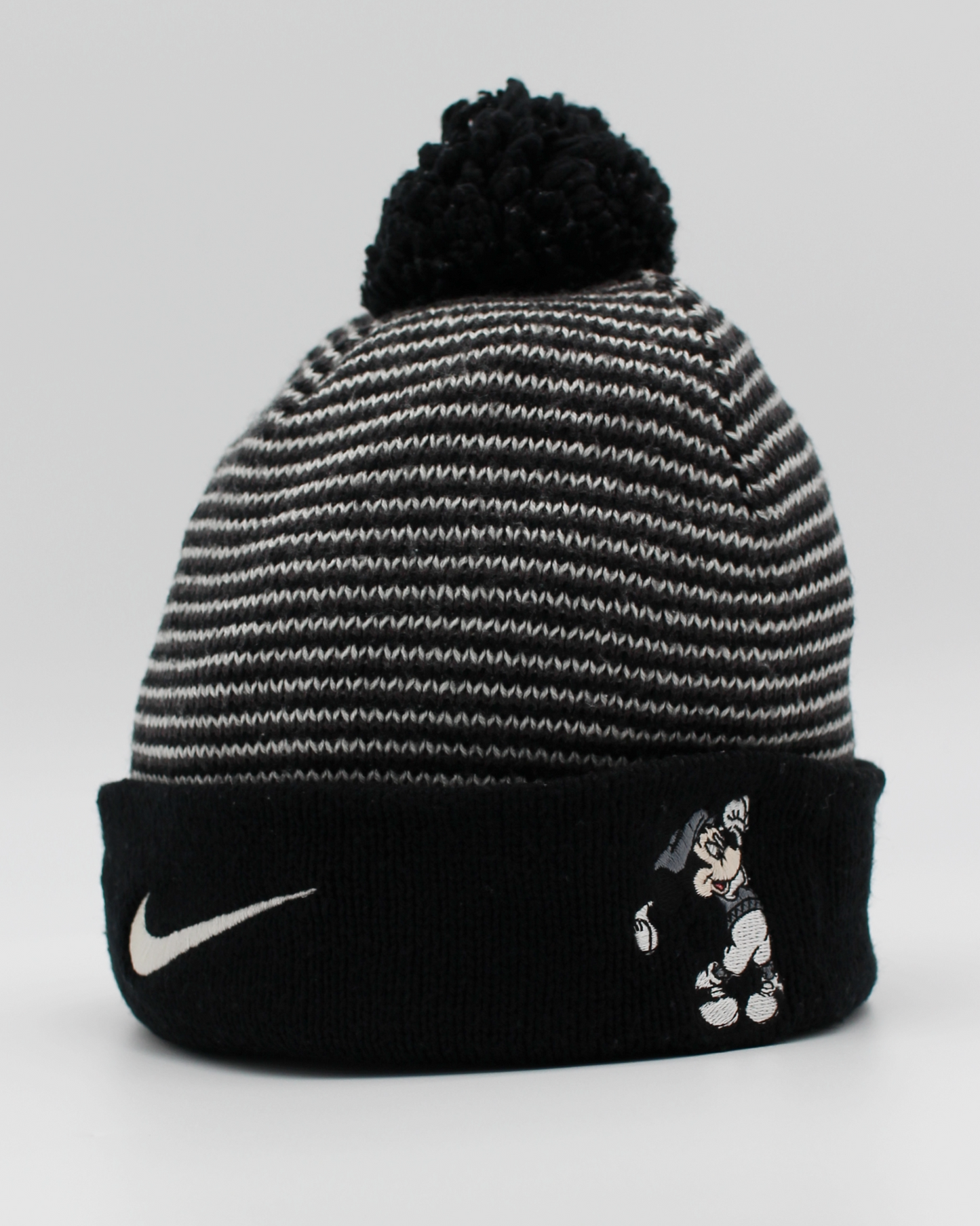 90s Nike Mickey Mouse Bobble Beanie Hat