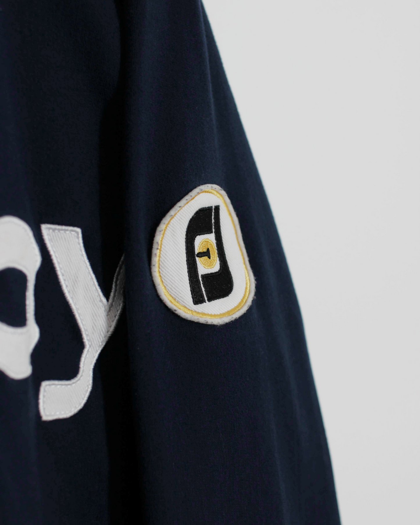 FootJoy Heritage Collection Navy/White Full Zip Sweatshirt (L)