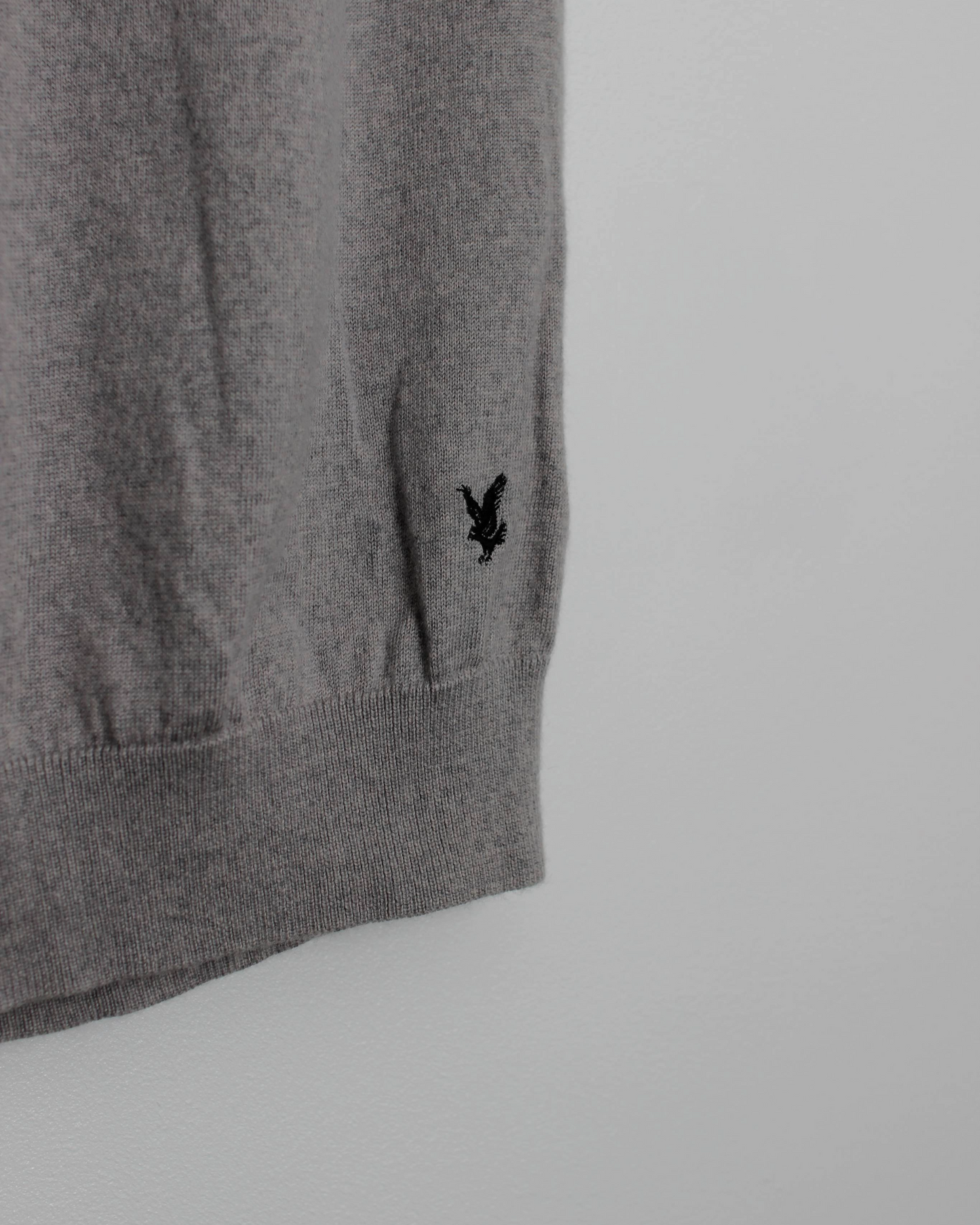 Lyle & Scott Grey Wool Golf Vest (XXL)