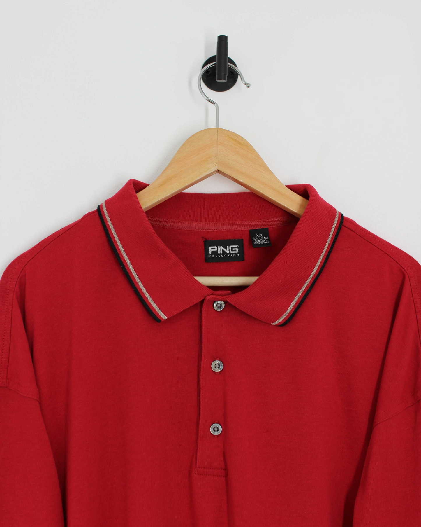 00s Ping Red Polo-Shirt (XXL)