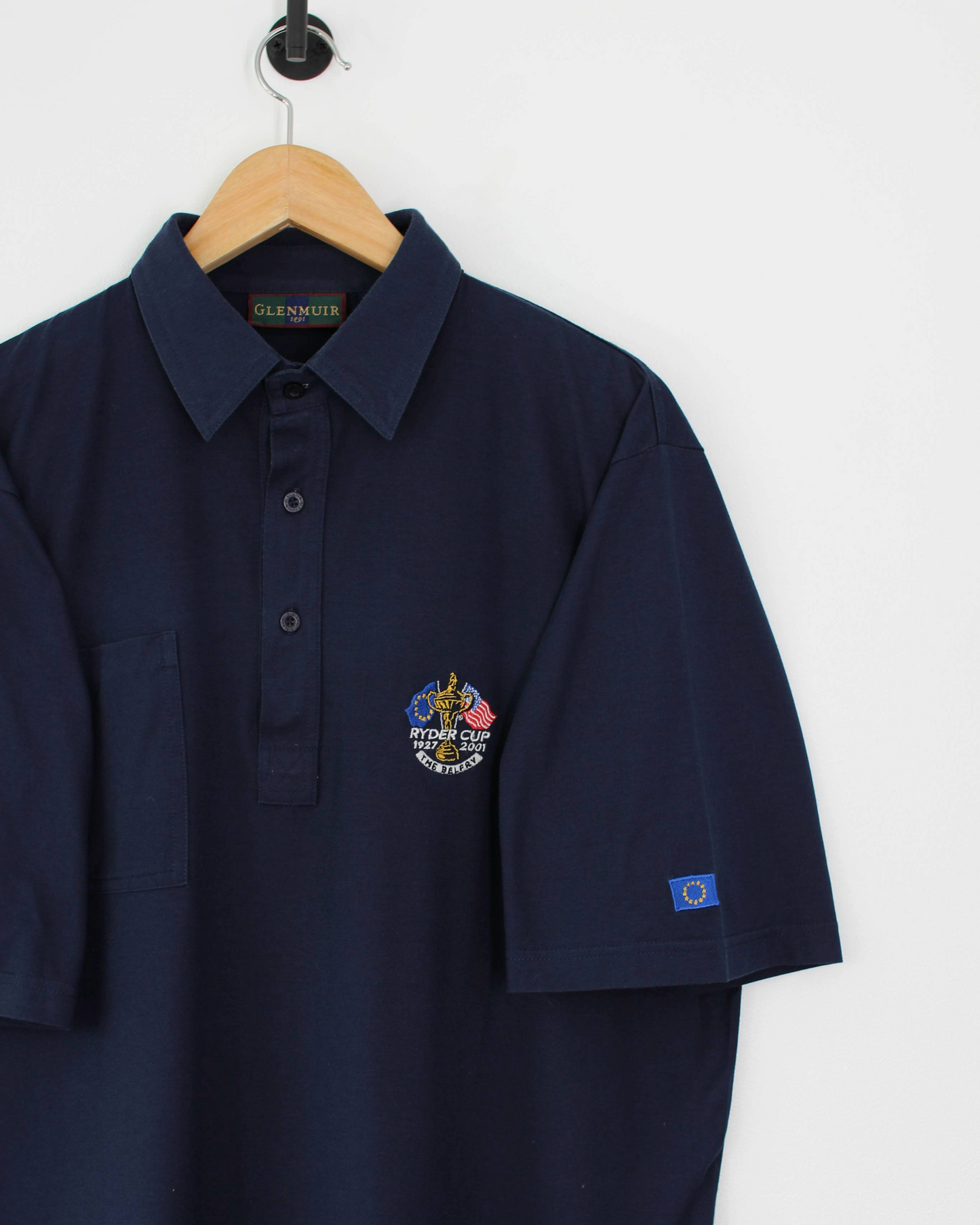 2001 Ryder Cup Glenmuir Navy Polo-Shirt (XL)