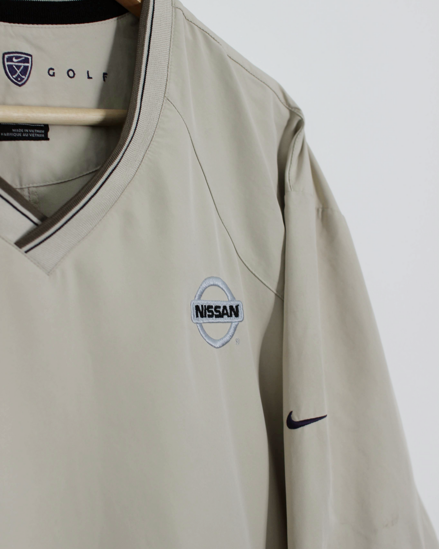 00s Nike x Nissan V-Neck Windbreaker (L)
